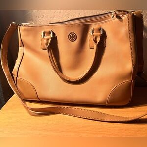Tory Burch Robinson Double Zip Tote